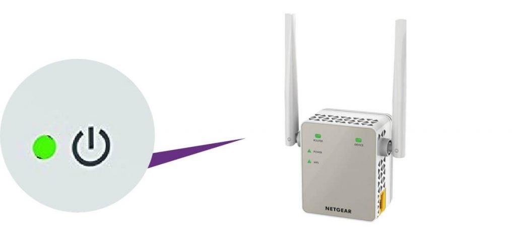 Rebooting EX6120 Extender.