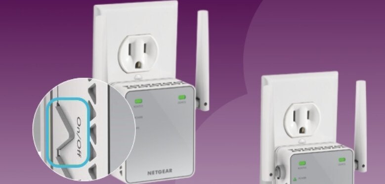 Power on EX6120 Extender