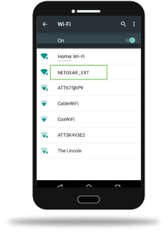connect device to EX6120 netgear_ext